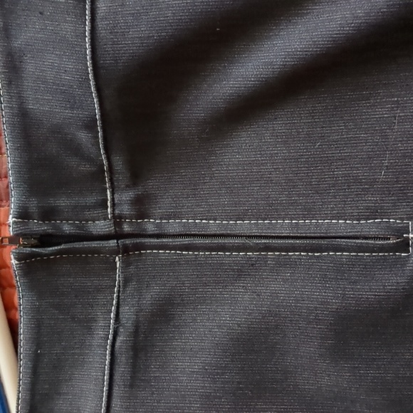 PICADILLY* 2pc jacket/top & skirt set. Short sleeve button front, rivet detail - Picture 6 of 16